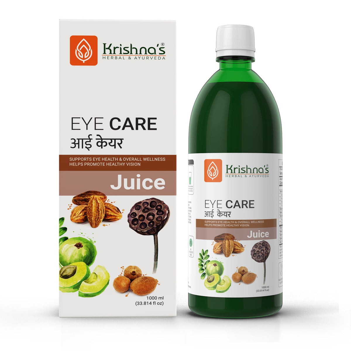 Krishna'S Herbal & Ayurveda Eye Care Juice | Grocsy