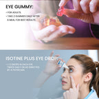 Jagat Pharma Isotine Eye Gummy (Kids) + Isotine Plus Combo: For Vibrant Vision and Lasting Eye Health | Grocsy