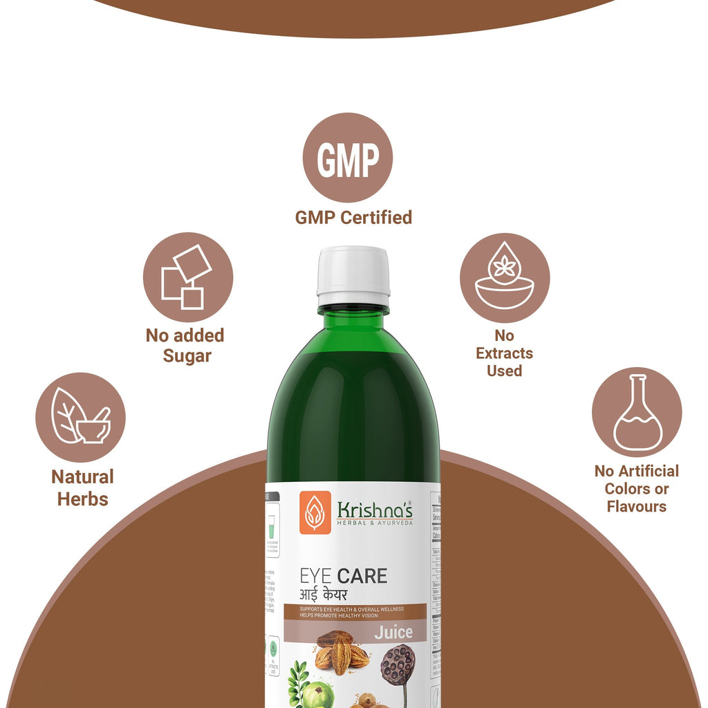 Krishna'S Herbal & Ayurveda Eye Care Juice | Grocsy