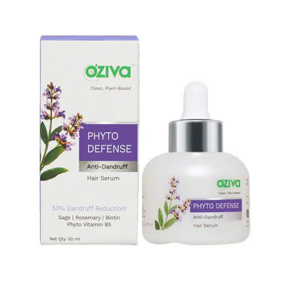 OZiva Phyto Defense Anti-Dandruff Hair Serum | Grocsy