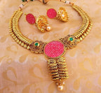 Antique Designer Necklace Set | Grocsy
