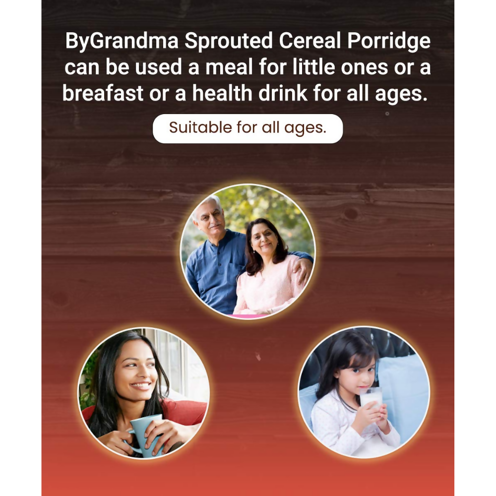 By Grandma Veggies & Nuts – Sprouted Wheat, Carrot with Almonds and Dates | Grocsy