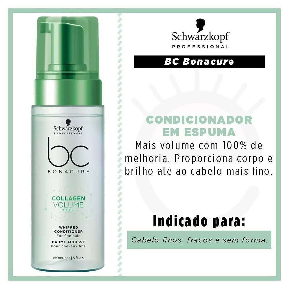 Schwarzkopf Professional Bonacure Volume Boost Jelly Conditioner with Creatine | Grocsy