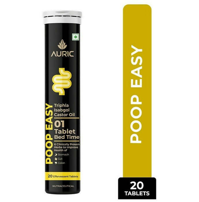 Auric Poop Easy Effervescent Tablets | Grocsy