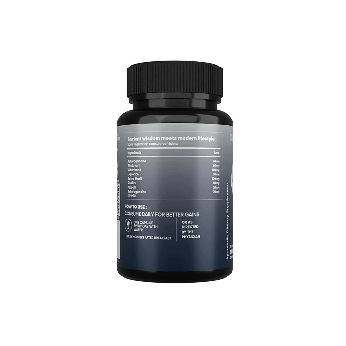 Aadar Power Build Safed Musli, Gokhru, Shatavari Capsules | Grocsy