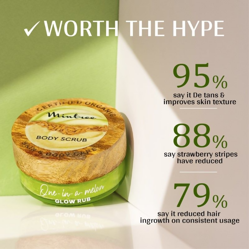 Mintree Melon Sugar Body Scrub | Grocsy