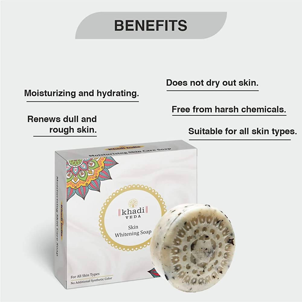 Khadi Veda Skin Whitening Soap | Grocsy