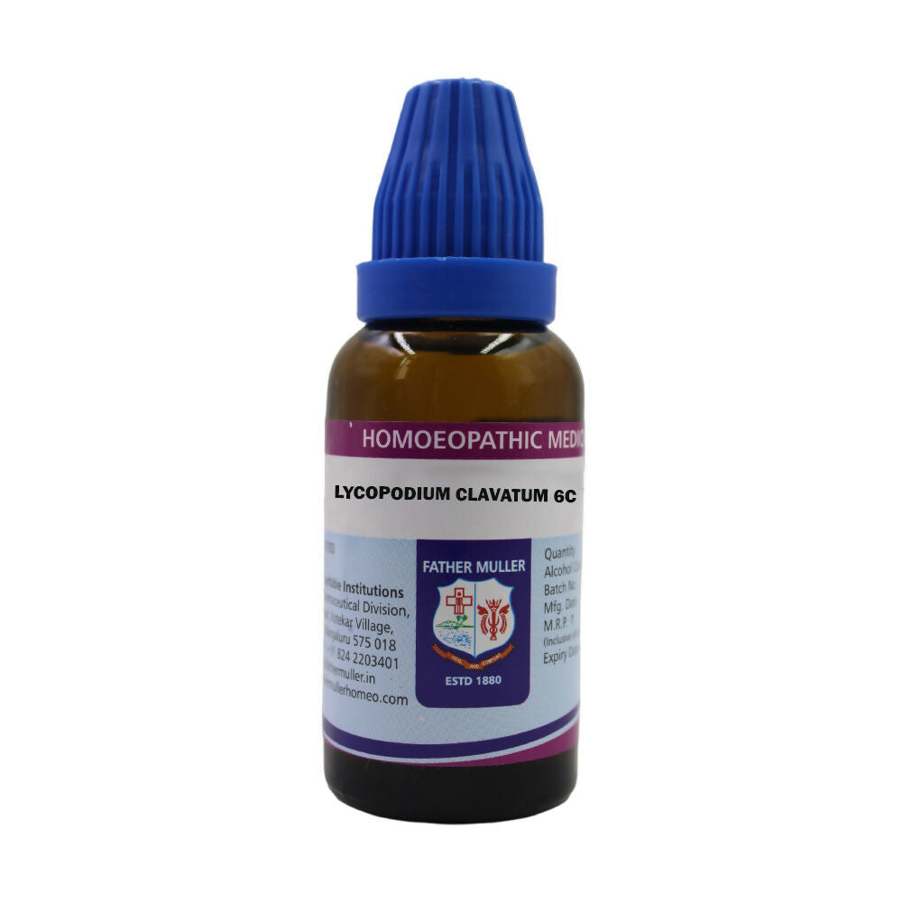 Father Muller Lycopodium Clavatum Dilution | Grocsy