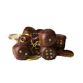 Yuvagrow Wooden Dice Key Chain | Grocsy
