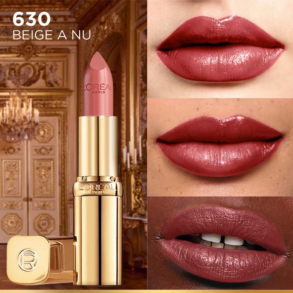 L'Oreal Paris Color Riche Satin Lipstick - 30 Beige A Nu | Grocsy