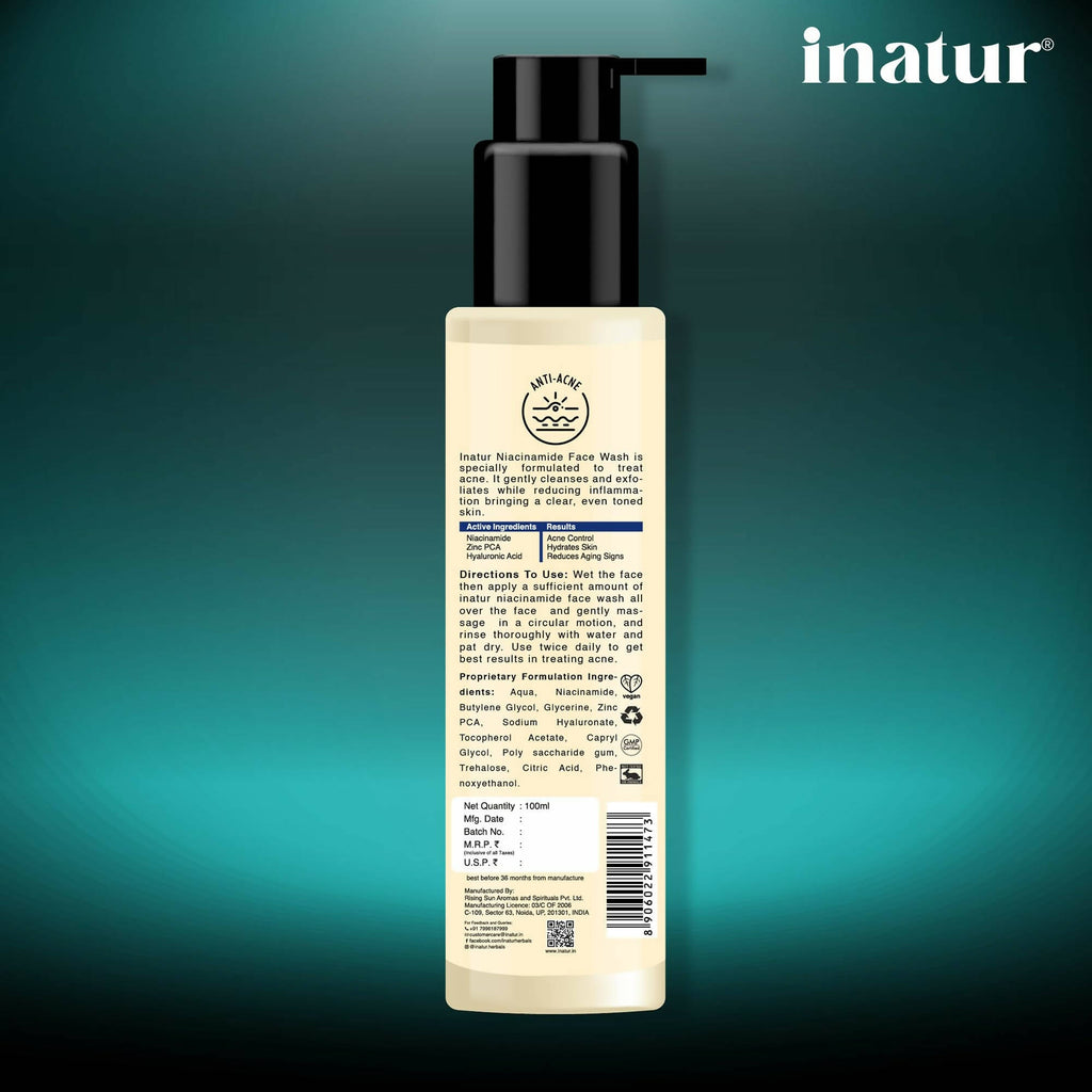 Inatur Niacinamide Face Wash | Grocsy