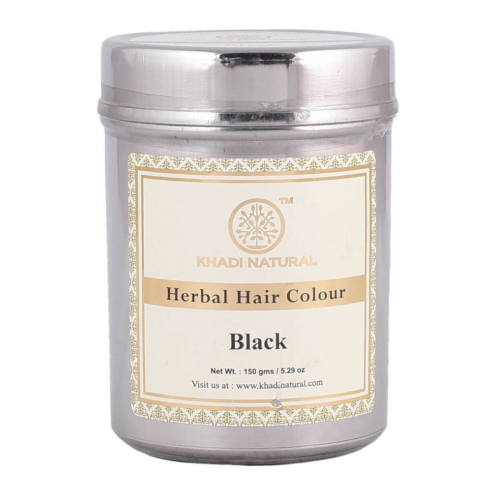 Khadi Natural Black Herbal Hair Colour | Grocsy