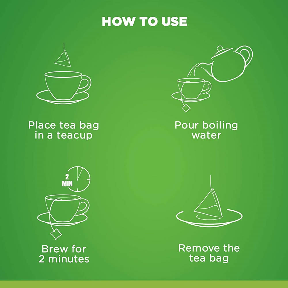 Dabur Vedic Suraksha Green Tea With Herbs Bags | Grocsy
