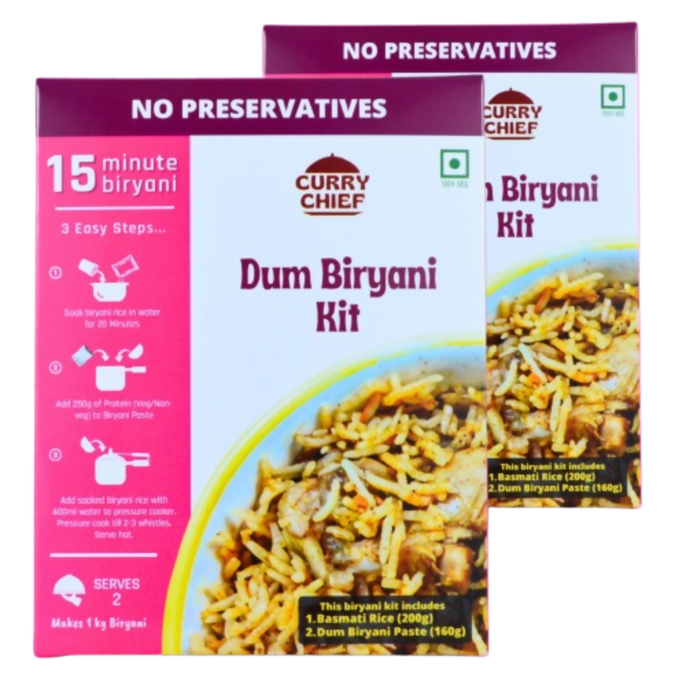 CurryChief Dum Biryani Kit | Grocsy