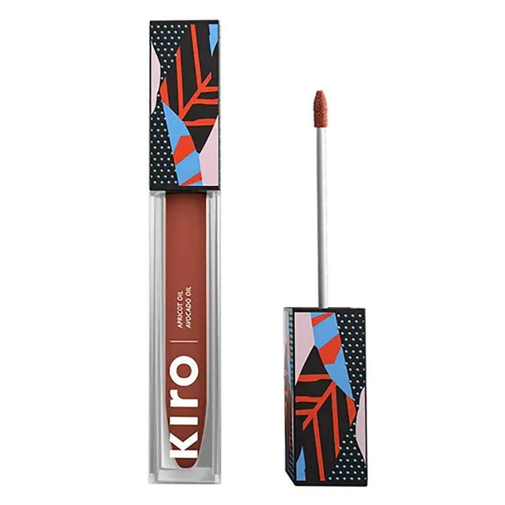 Kiro Airy Matte Liquid Lipstick - Nutmeg Nude (Chocolate Brown) | Grocsy