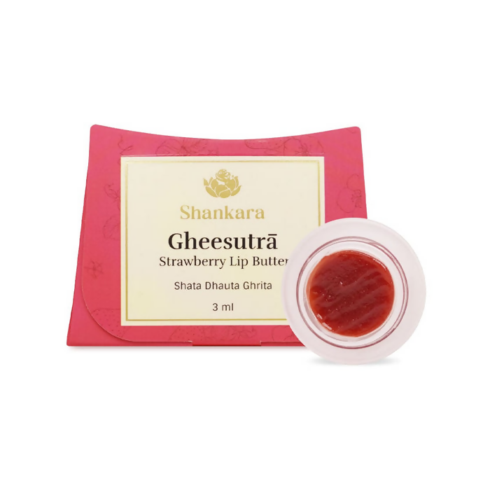 Shankara by Sri Sri Tattva Gheesutra Strawberry Lip Butter | Grocsy