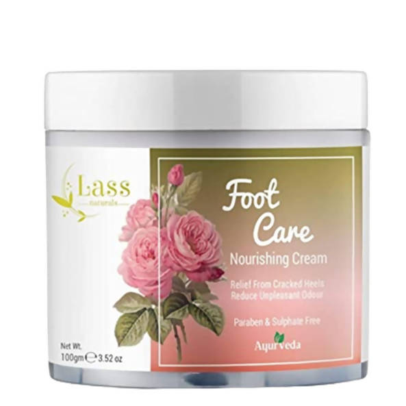 Lass Naturals Foot Care Nourishing Cream | Grocsy