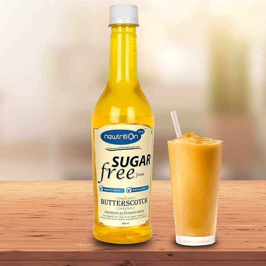 Newtrition Plus Butterscotch Sgar Free Syrup | Grocsy