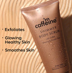 mCaffeine Shimmer Body Scrub with Coffee | Grocsy