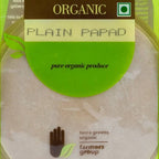 Terra Greens Organic Plain Papad | Grocsy