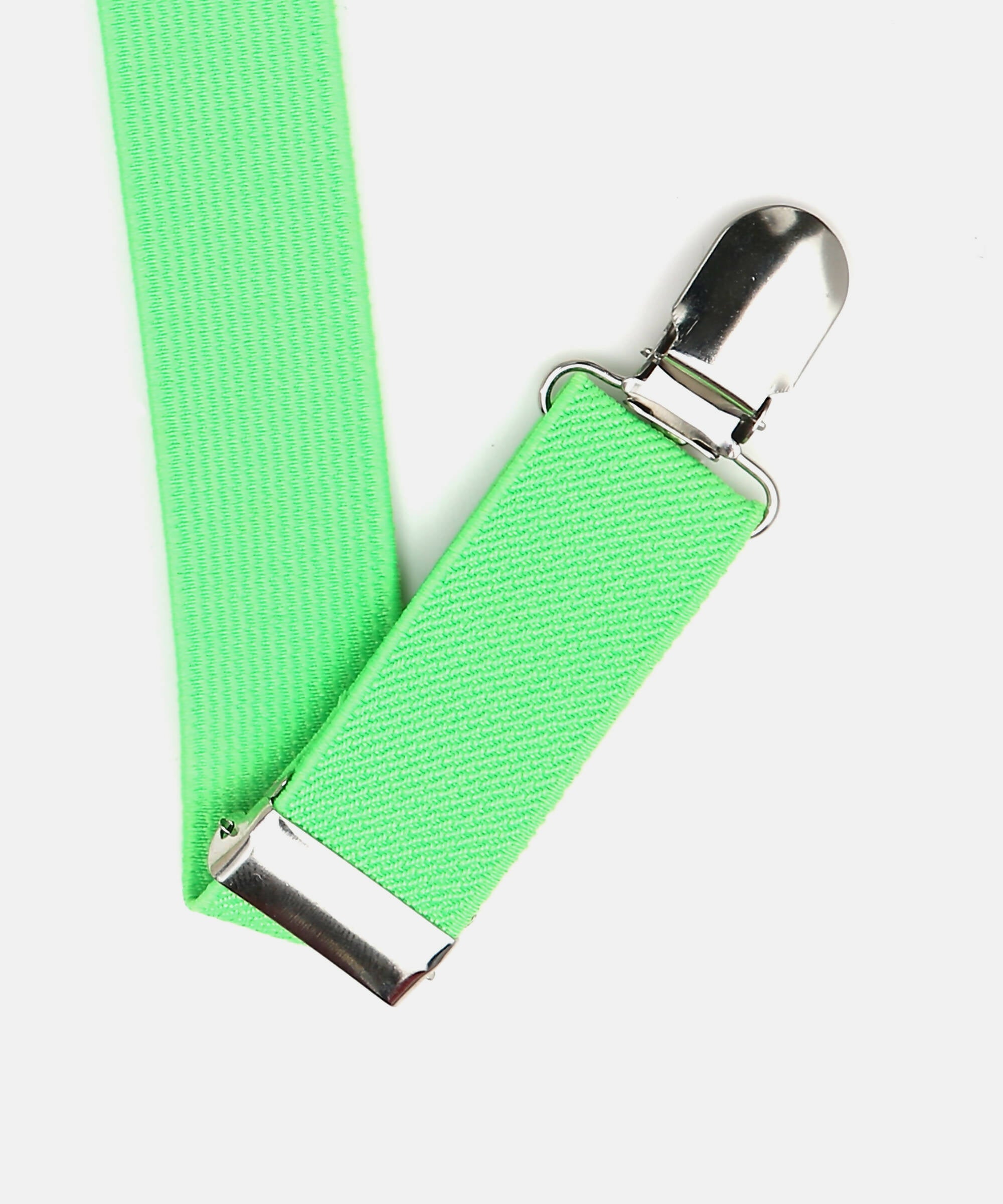 Manet Boys Solid Suspenders - Green | Grocsy