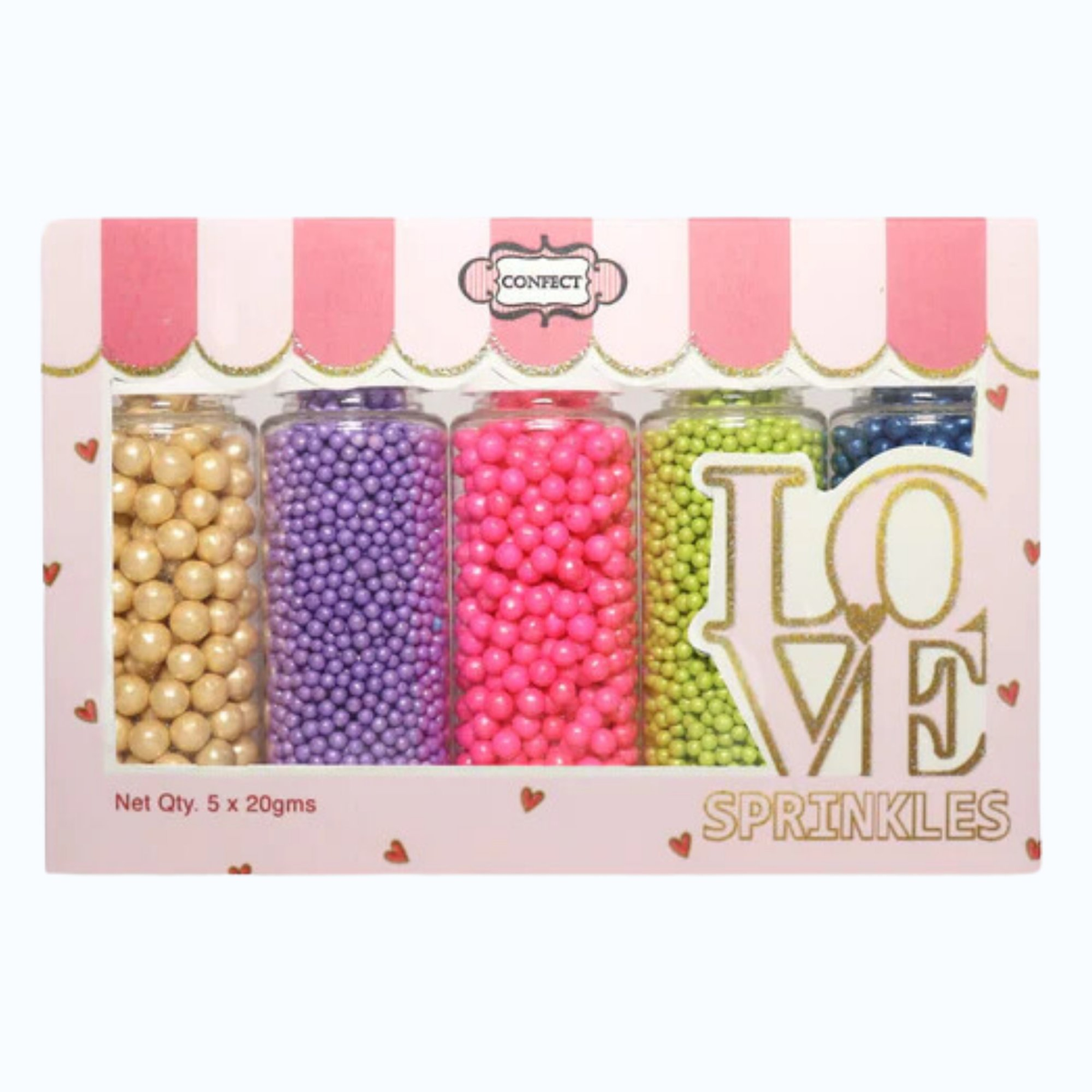 Confect Tropical Treat Disco Balls Assorted Sprinkles (DB-02) | Grocsy