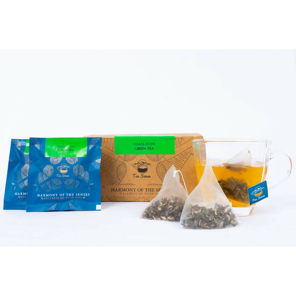 Tea Sense Himalayan Green Tea Bags Box | Grocsy