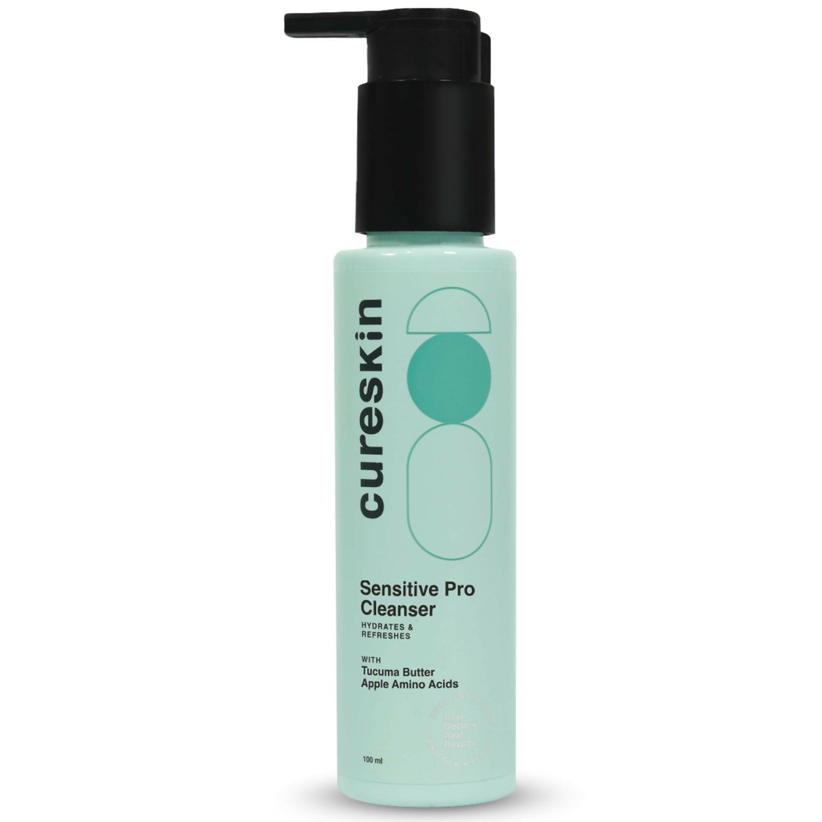 Cureskin Sensitive Pro Cleanser with Tucuma Butter & Apple Extracts for Sensitive Skin Face Wash | Grocsy