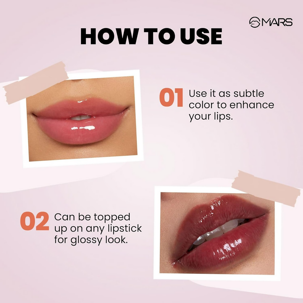 MARS Cosmetics Clear Quartz Tinted Lip Gloss | Grocsy