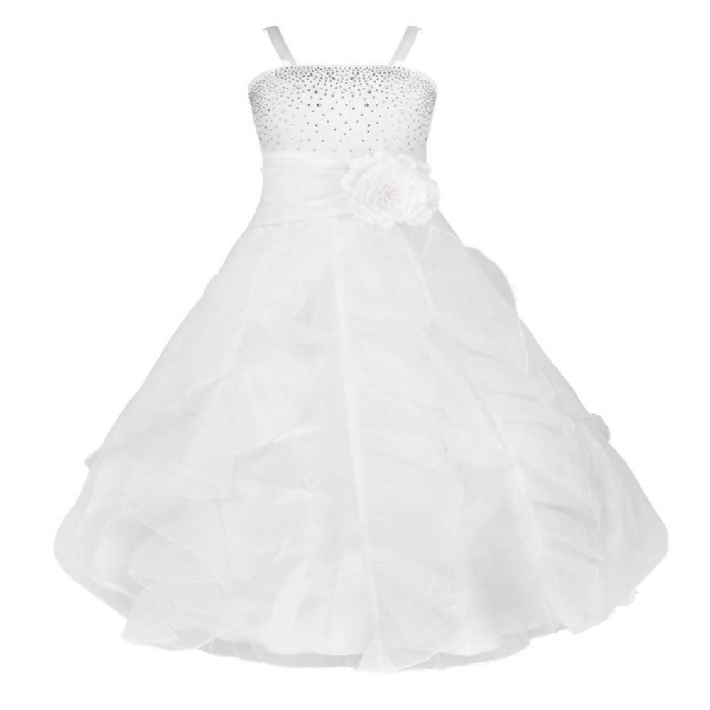 Asmaani Baby Girl's White Colour Tredny Frock (AS-DRESS-22087) | Grocsy