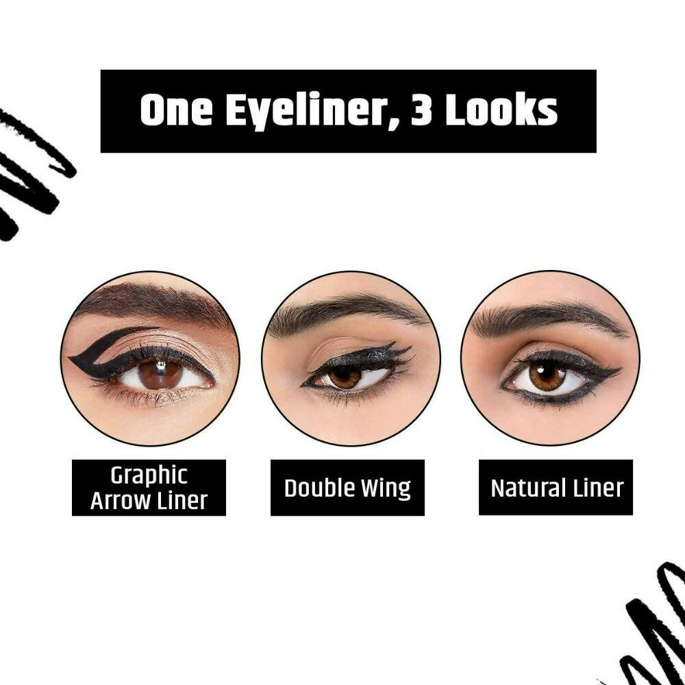 Insight Cosmetics Shiny Waterproof Eyeliner - Black | Grocsy