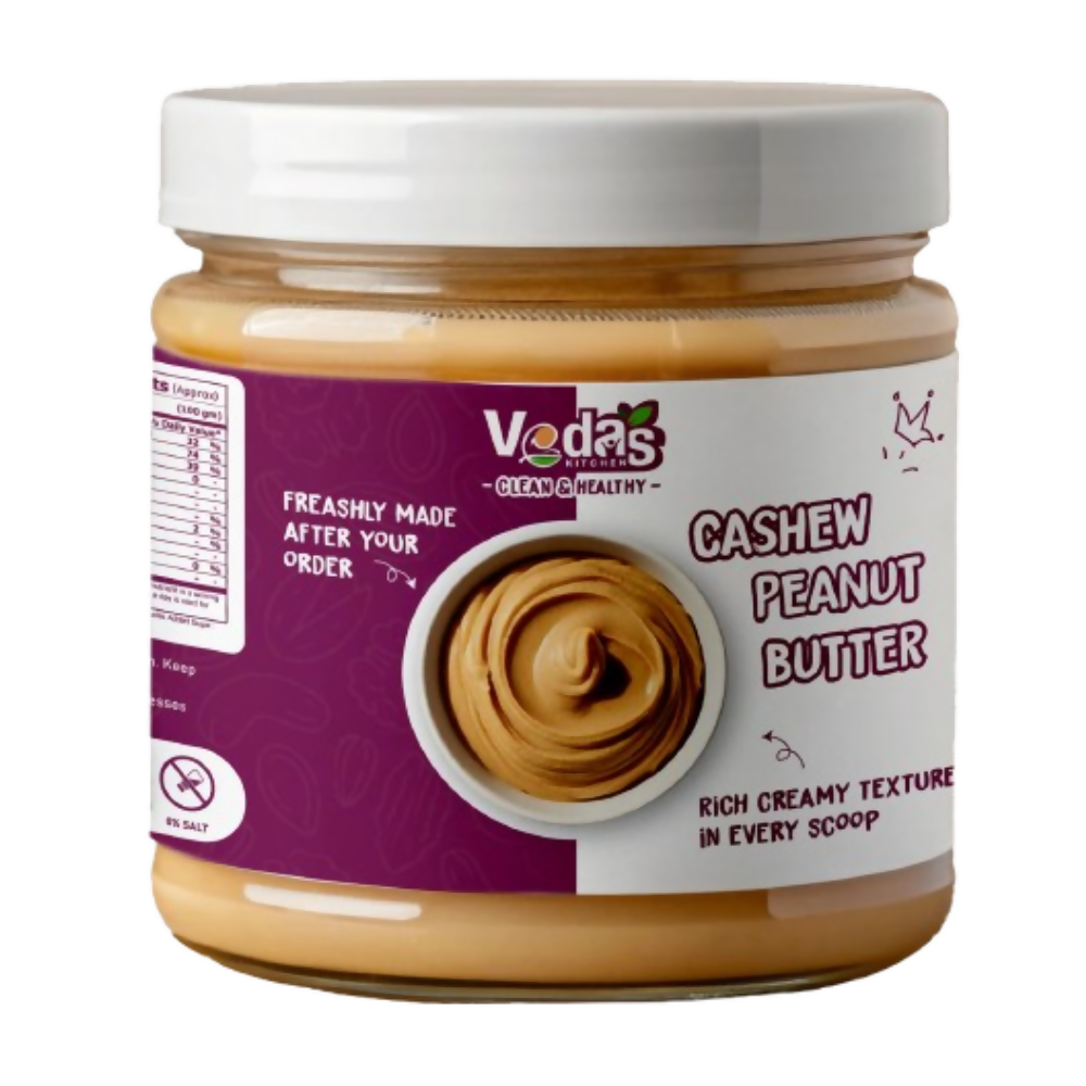 Vedas Kitchen Cashew Peanut Butter | Grocsy
