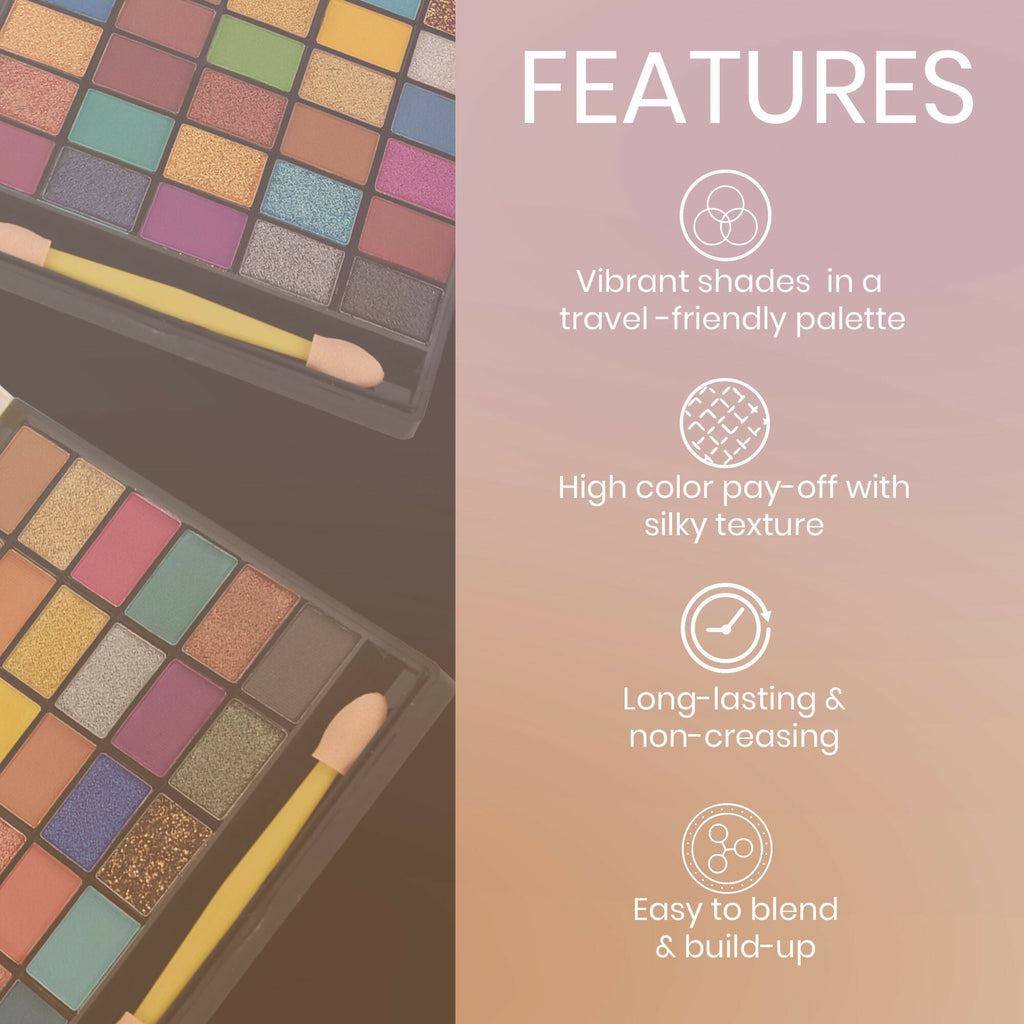 Colors Queen Quick & Easy Eyeshadow Multicolor - 02 | Grocsy