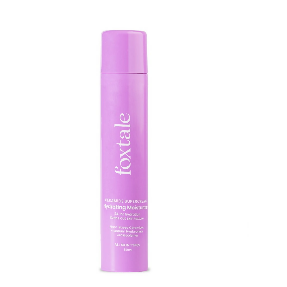 Foxtale Hydrating Ceramide Supercream Moisturizer With Hyaluronic Acid | Grocsy