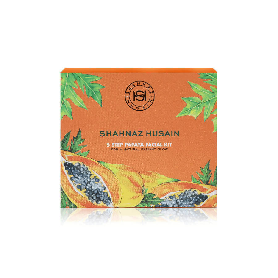 Shahnaz Husain 5 Step Papaya Facial Kit | Grocsy
