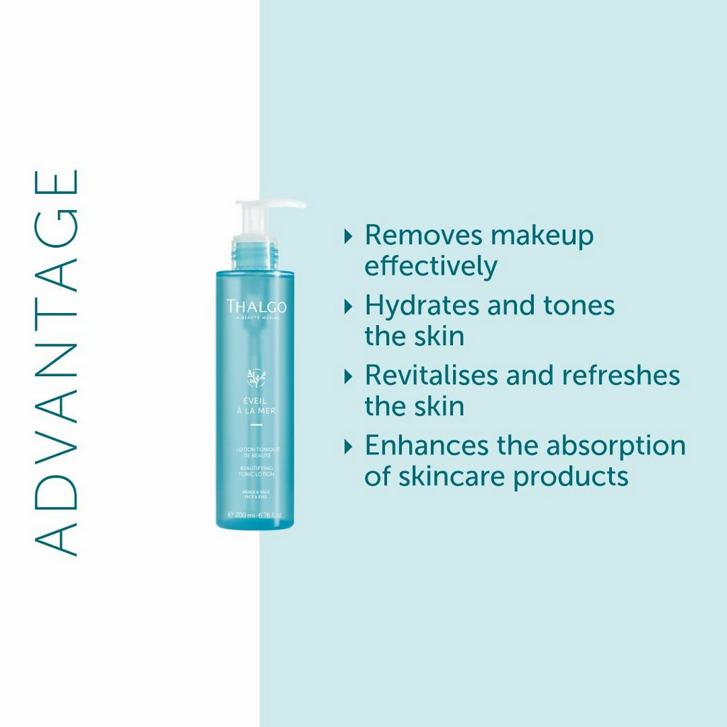 Thalgo Beautifying Tonic Lotion - Gentle, Hydrating And Toning Face Toner | Grocsy