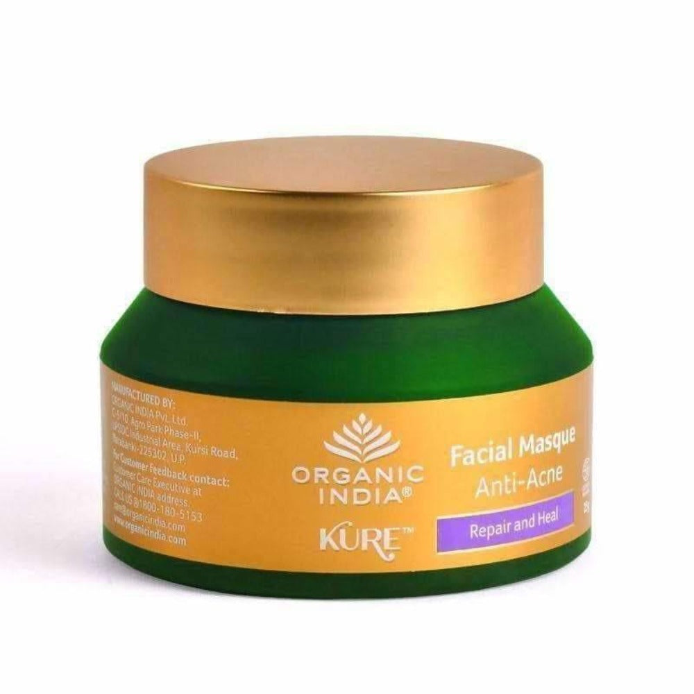 Organic India Facial Masque Anti-Acne 25g | Grocsy