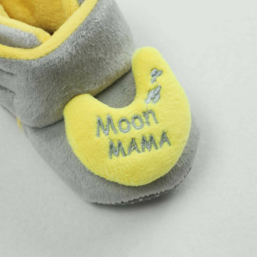 Tiny Bugs For Boys & Girls Baby Winter Booties - Grey | Grocsy