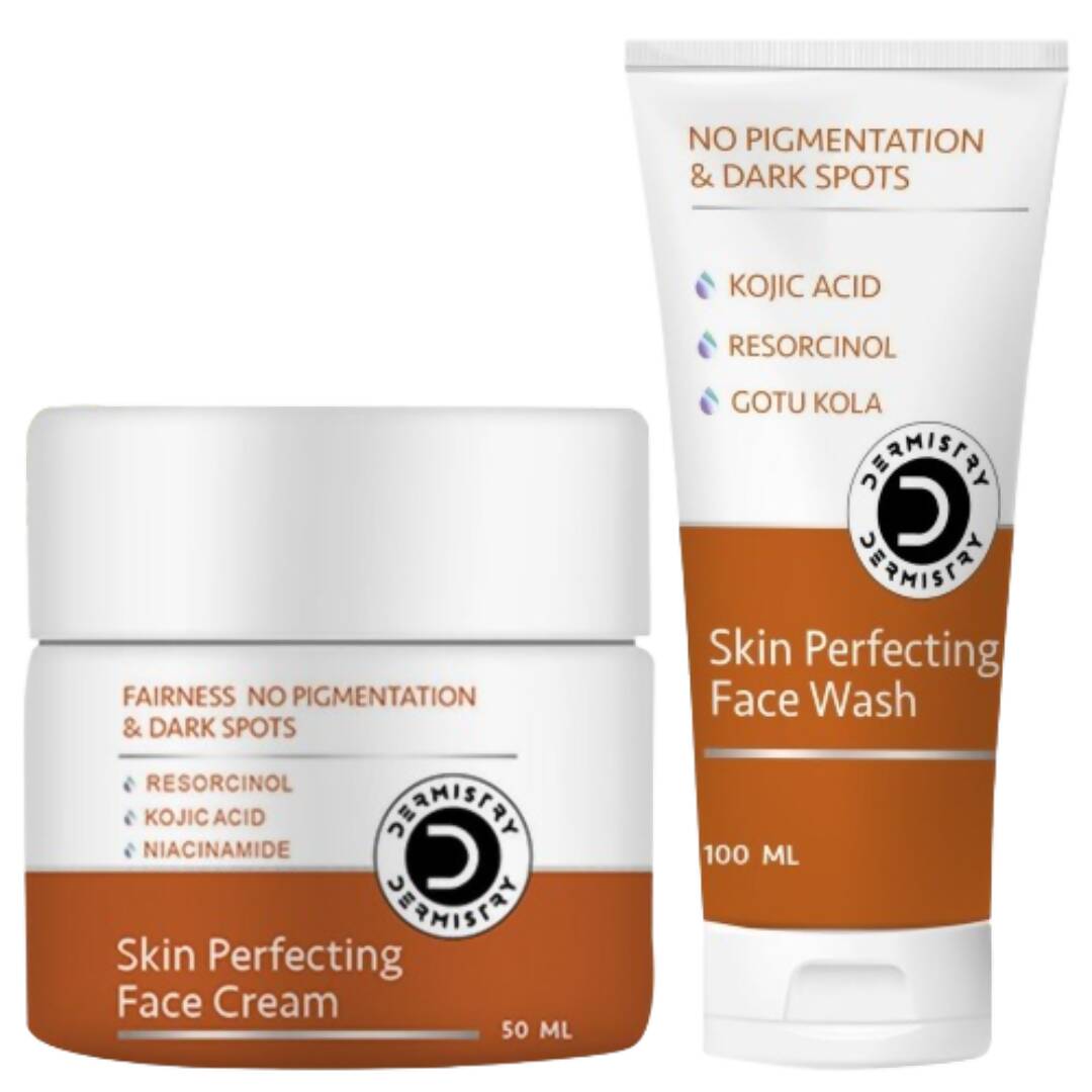 Dermistry Skin Perfecting Face Cream & Skin Perfecting Face Wash | Grocsy