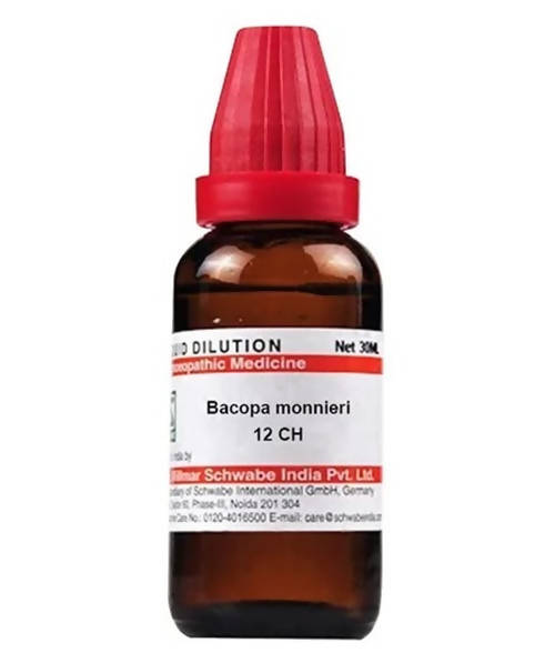 Dr. Willmar Schwabe India Bacopa monnieri Dilution | Grocsy