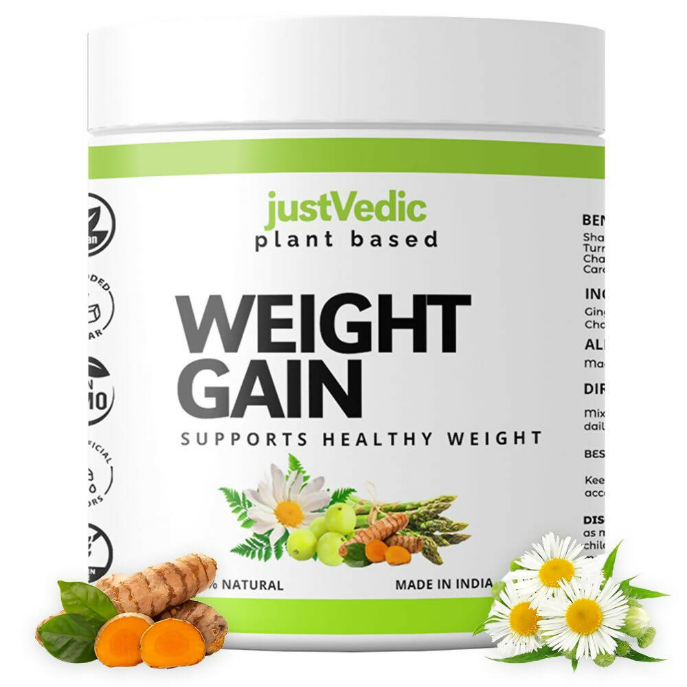 Just Vedic Weight Gain Drink Mix | Grocsy