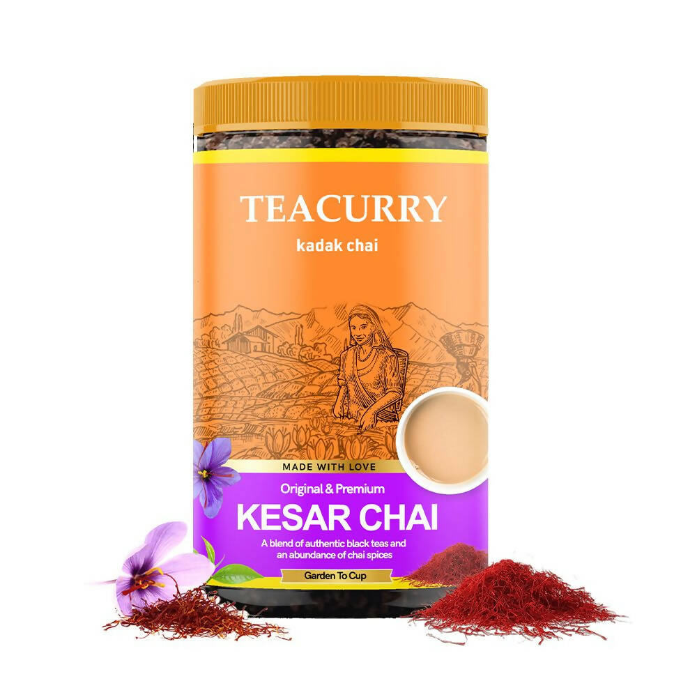 Teacurry Kesar Elaichi Chai Powder | Grocsy