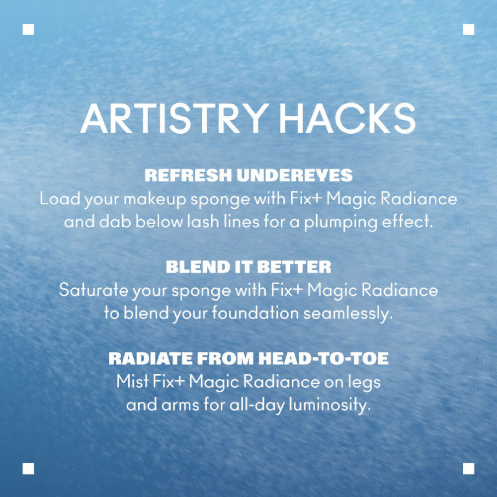 MAC Prep + Prime Fix+ Setting Spray - Magic Radiance (Makeup Fixer) With Hyaluronic Acid | Grocsy