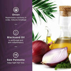 Ustraa Hair Oil Anti Hair Fall With Onion & Blackseed | Grocsy