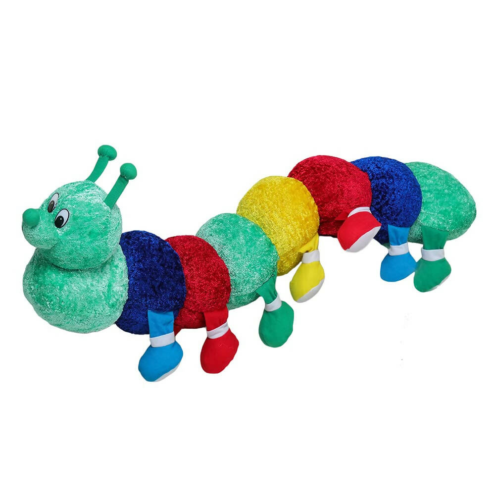 Webby Plush Caterpillar Soft Toy for Kids - 84 cm | Grocsy