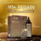 Sesa Ayurvedic Regain 2 Step Hair Growth Kit | Grocsy
