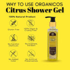 Organicos Citrus Shower Gel | Grocsy