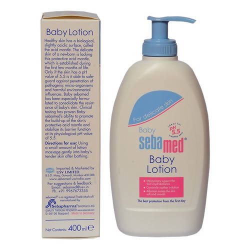 Sebamed Baby Lotion with Ph 5.5, Camomile & Allantoin for Sensitive Skin | Grocsy