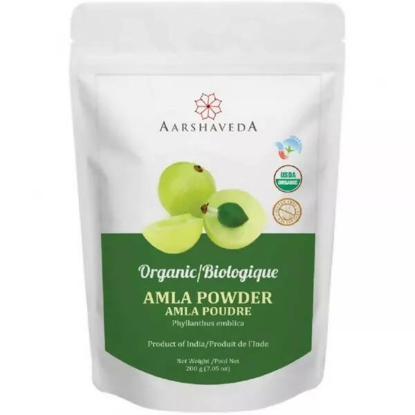 Aarshaveda Organic Amla Powder | Grocsy