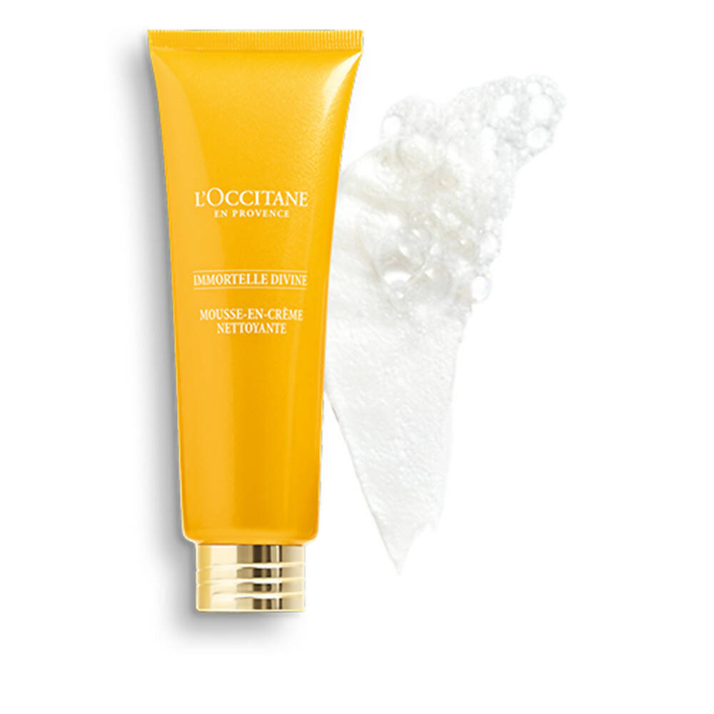 L'Occitane Immortelle Divine Cleansing Foam | Grocsy